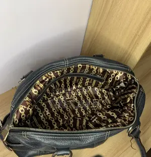 Black Tignanello Leather Handbag