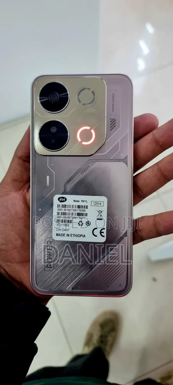 New Itel P65 128 GB Silver