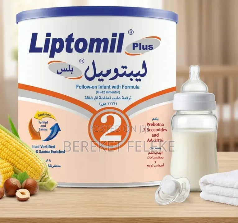 Original Liptomil Plus Baby Milk Powder (Stage 1, 2, ) - Addis Ababa