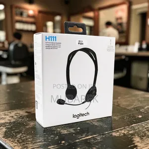 Logitech H111 Stereo Headset With Noise-Canceling Mic (3.5mm)