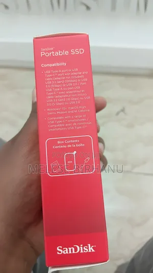 New Brand 2Tb Sandisk External Hard Disk
