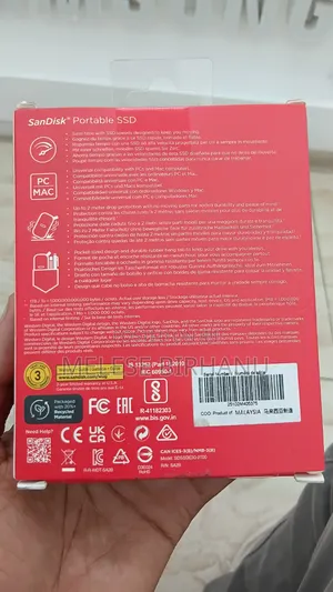 New Brand 2Tb Sandisk External Hard Disk