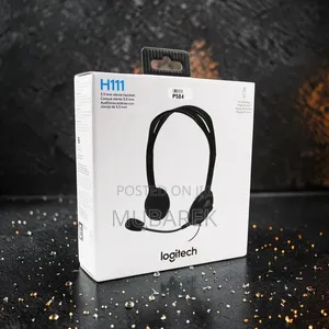 Logitech H111 Wired 3.5mm Headphone – Light, Clear Reliable