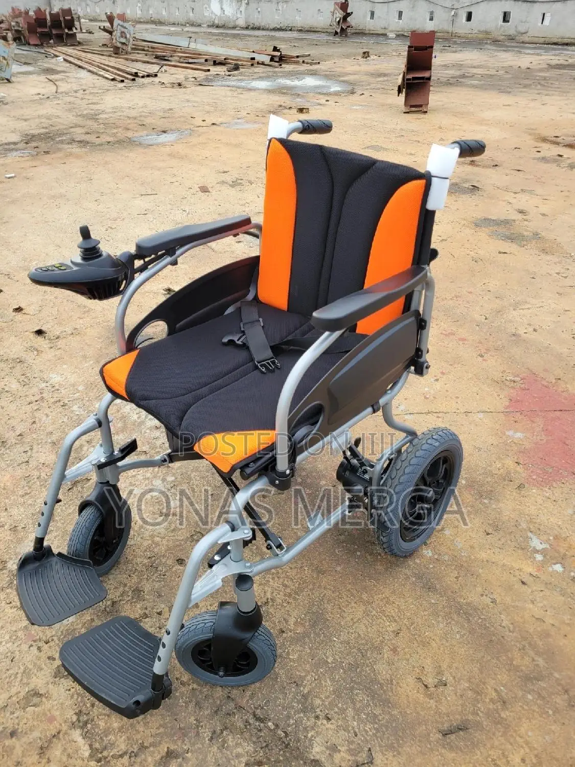 Electrical Wheelchair=Aluminum High End Electric Wheelchair for Senior