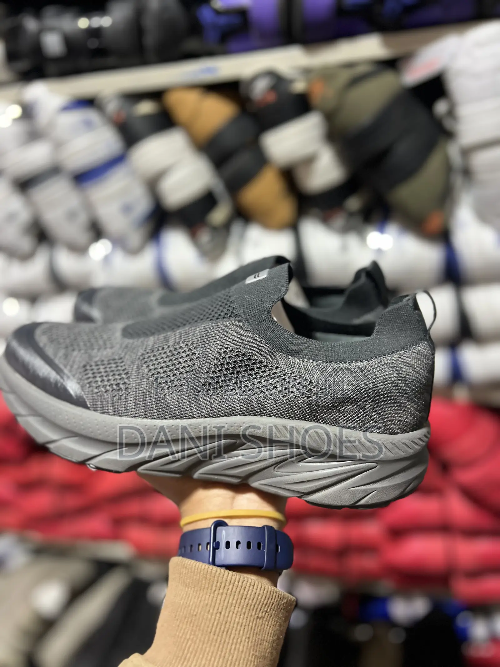 Goupu Unbranded or Replica Casual Knit Slip-on Sneakers