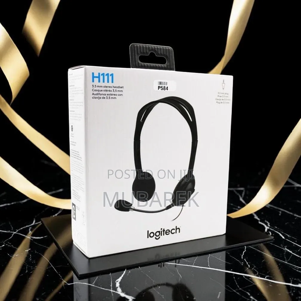 Clear Voice, Zero Fuss – Logitech H111 Wired Headset