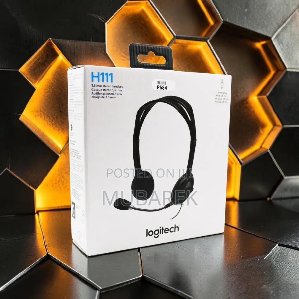 Lightweight Comfort for All-Day Calls – Logitech H111