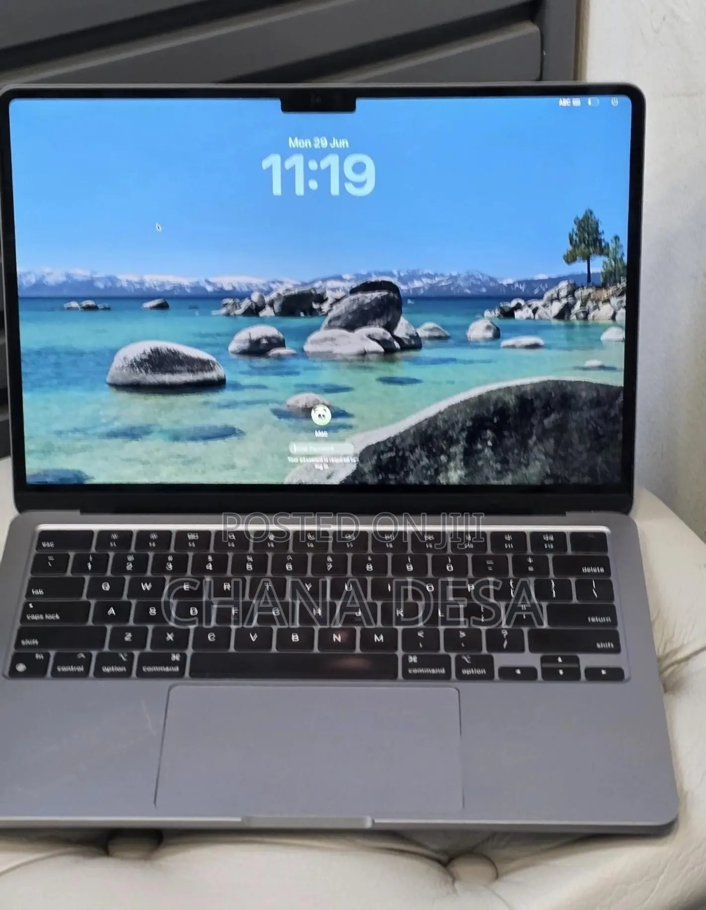 New Laptop Apple MacBook Air 2022 M2 8GB Apple M2 SSD 256GB