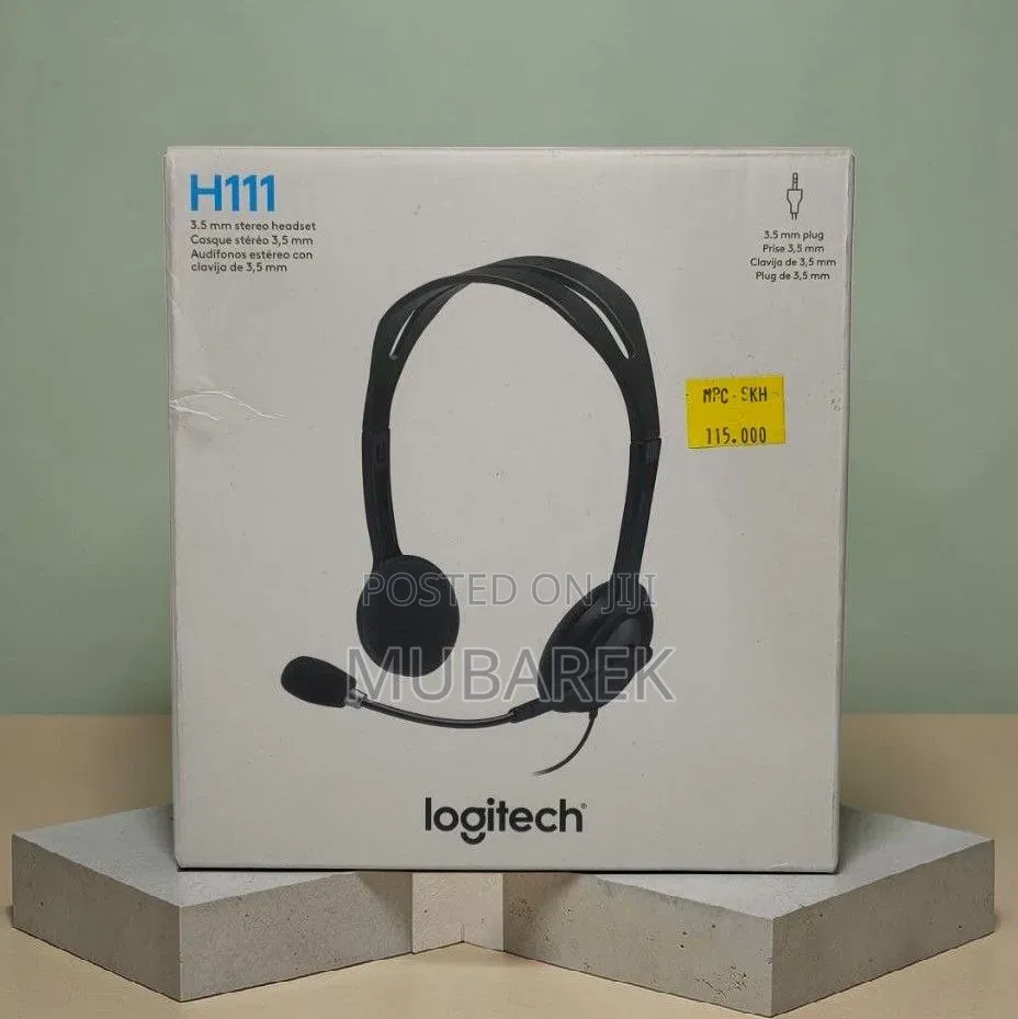 Best Value 3.5mm Wired Headset With Mic – Logitech H111