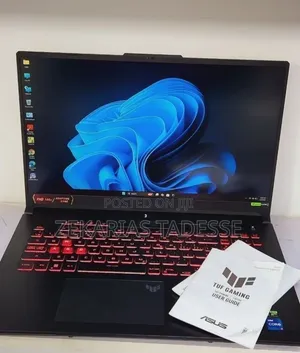 New Laptop Asus TUF Gaming F17 16GB Intel Core i7 SSD 1T