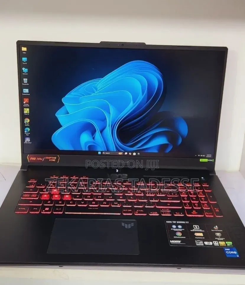 New Laptop Asus TUF Gaming F17 16GB Intel Core i7 SSD 1T