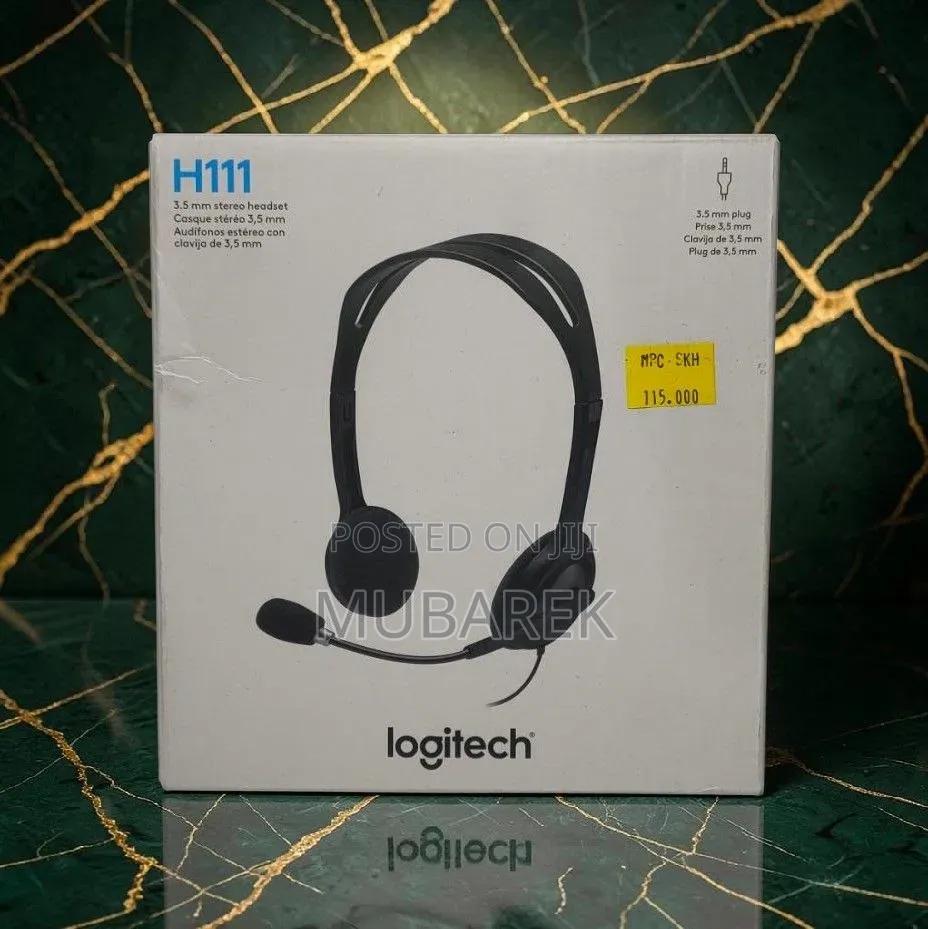 Plug Play Convenience! Get Your Logitech H111 Headset Today