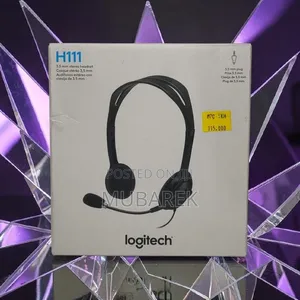 Instant Plug-and-Play Audio: Logitech H111 Stereo Headset