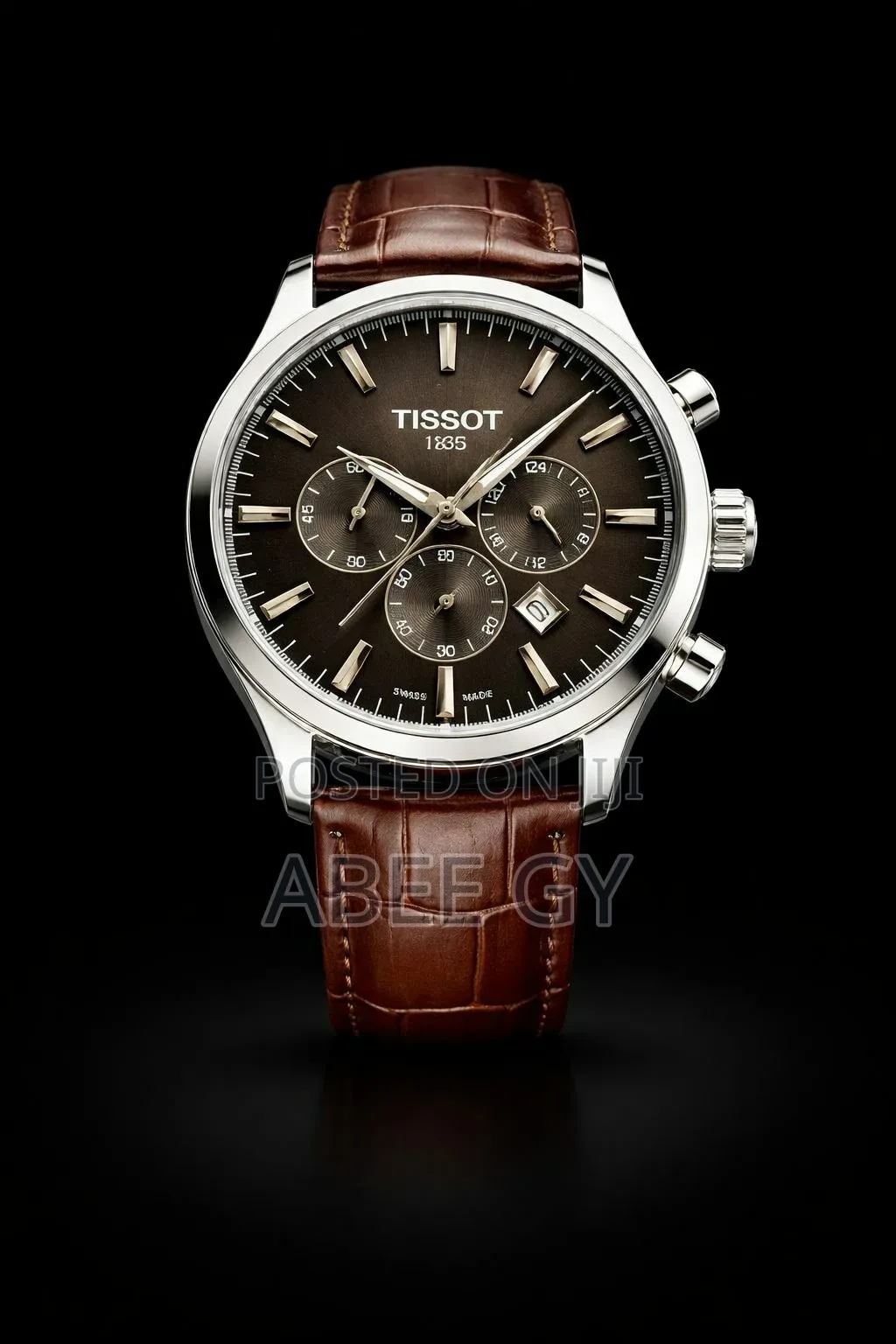 Tissot 1853 Chronograph Leather Watch – Elegant Timeless