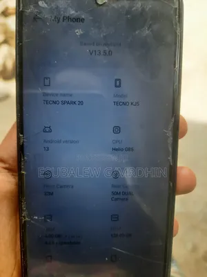 Tecno Spark 20 128 GB Blue