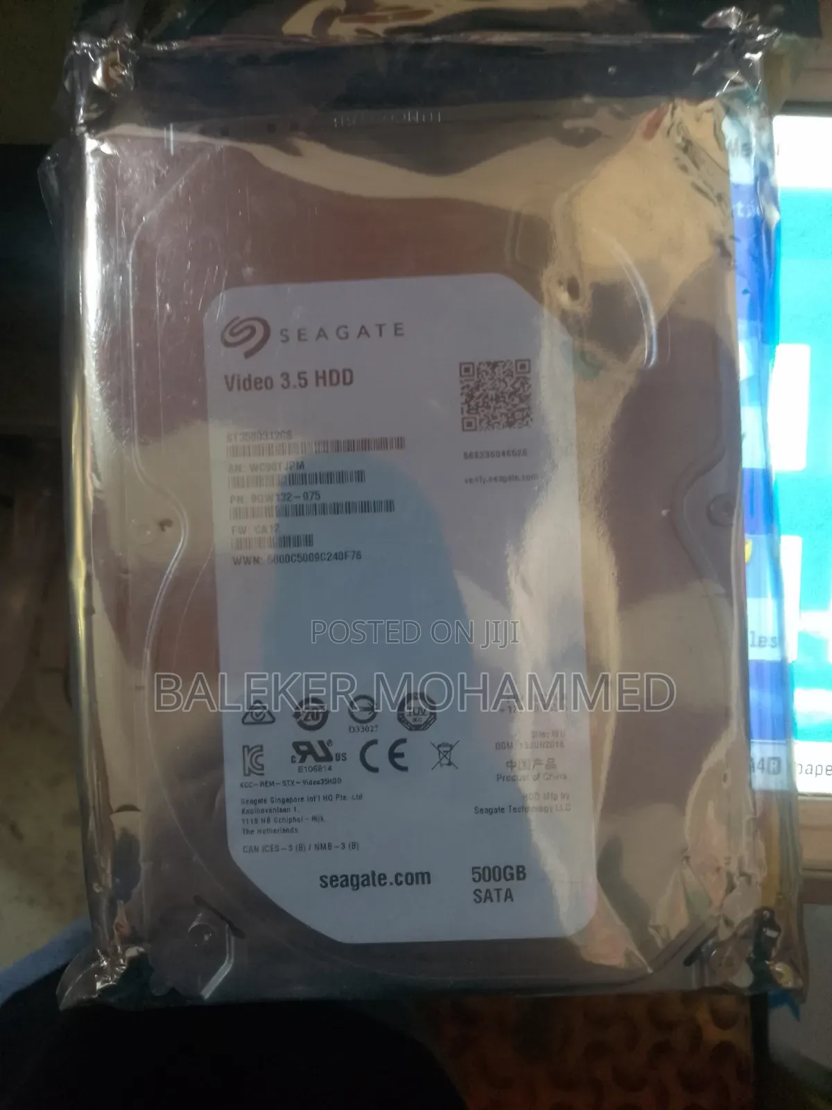 Internal Hard Disk 500gb