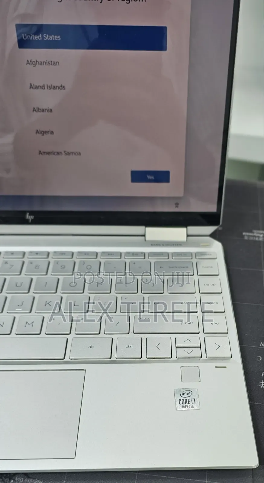 New Laptop HP Spectre 14 8GB Intel Core i7 SSD 512GB