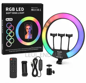 MJ36 RGB LED Soft Ring Light