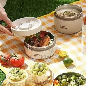 Isolated Lunch Box With Bag