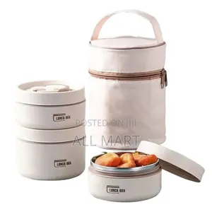 Isolated Lunch Box With Bag