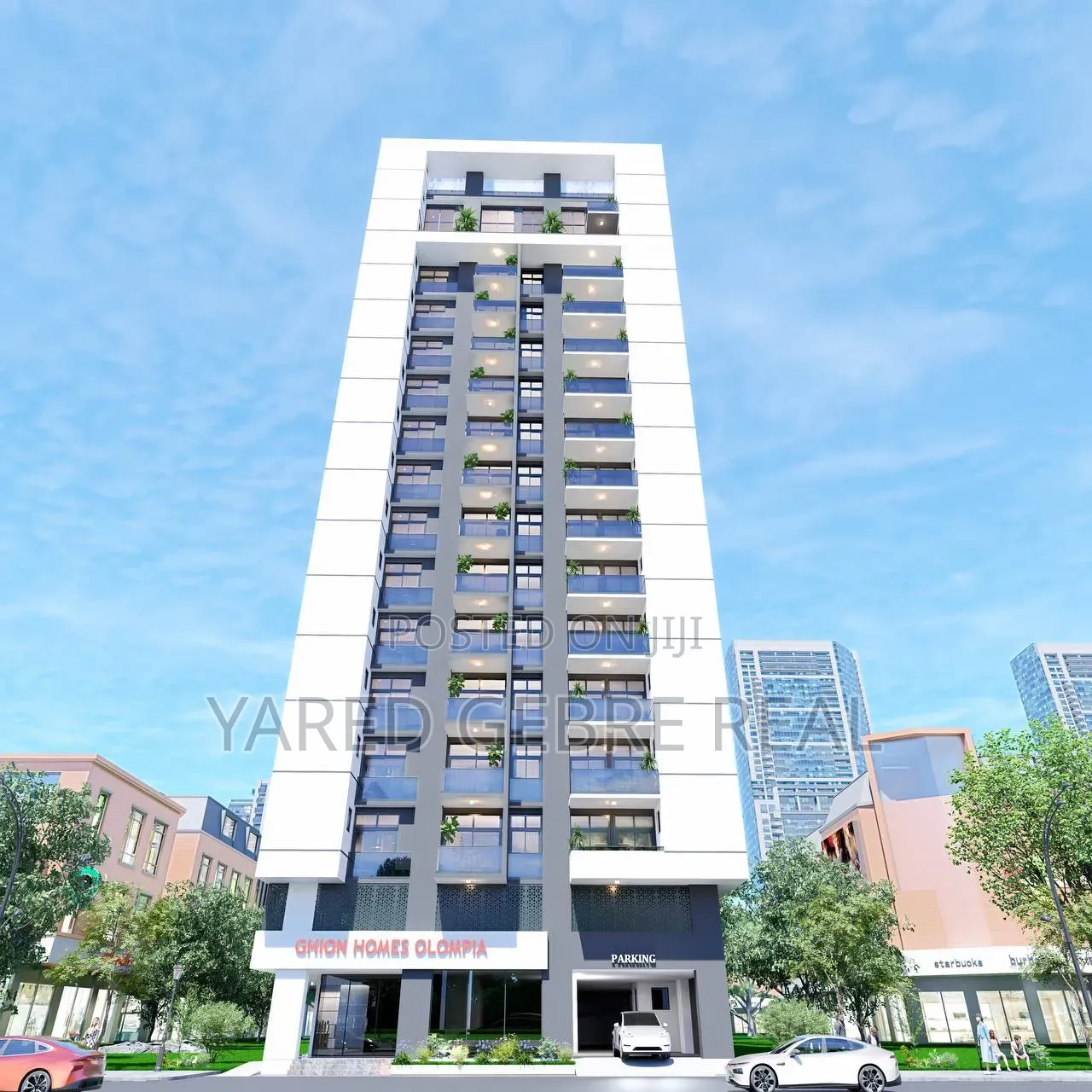2bdrm Apartment in ደንበል ኦሎምፒያ Ghion, Bole for sale