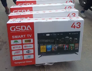 Gsda TV 43" Smart Android TV New Arrival Double Glass TV