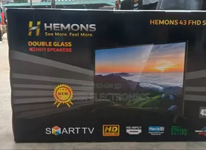 Hemons TV 43" Smart Android TV Double Glass TV