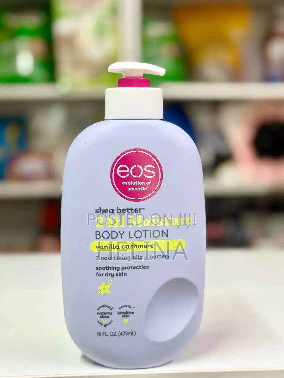 Vanilla Cashmere Eos 24h Moisture Body Lotion Original From USA
