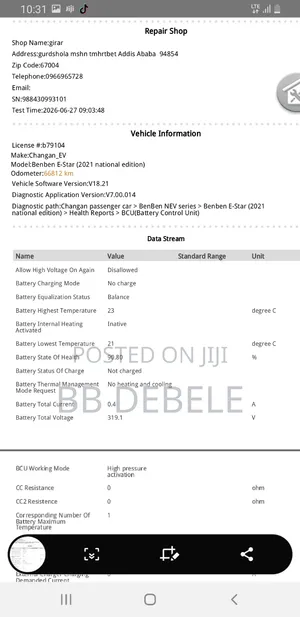 Changan BenBen E-Star 2024 White