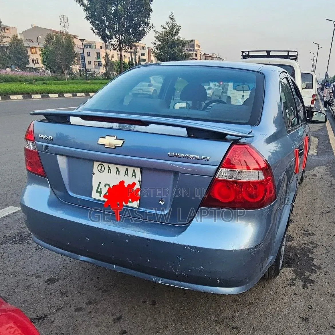 Chevrolet Aveo 2007 Blue