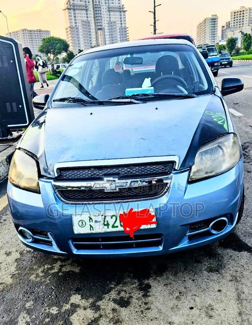 Chevrolet Aveo 2007 Blue