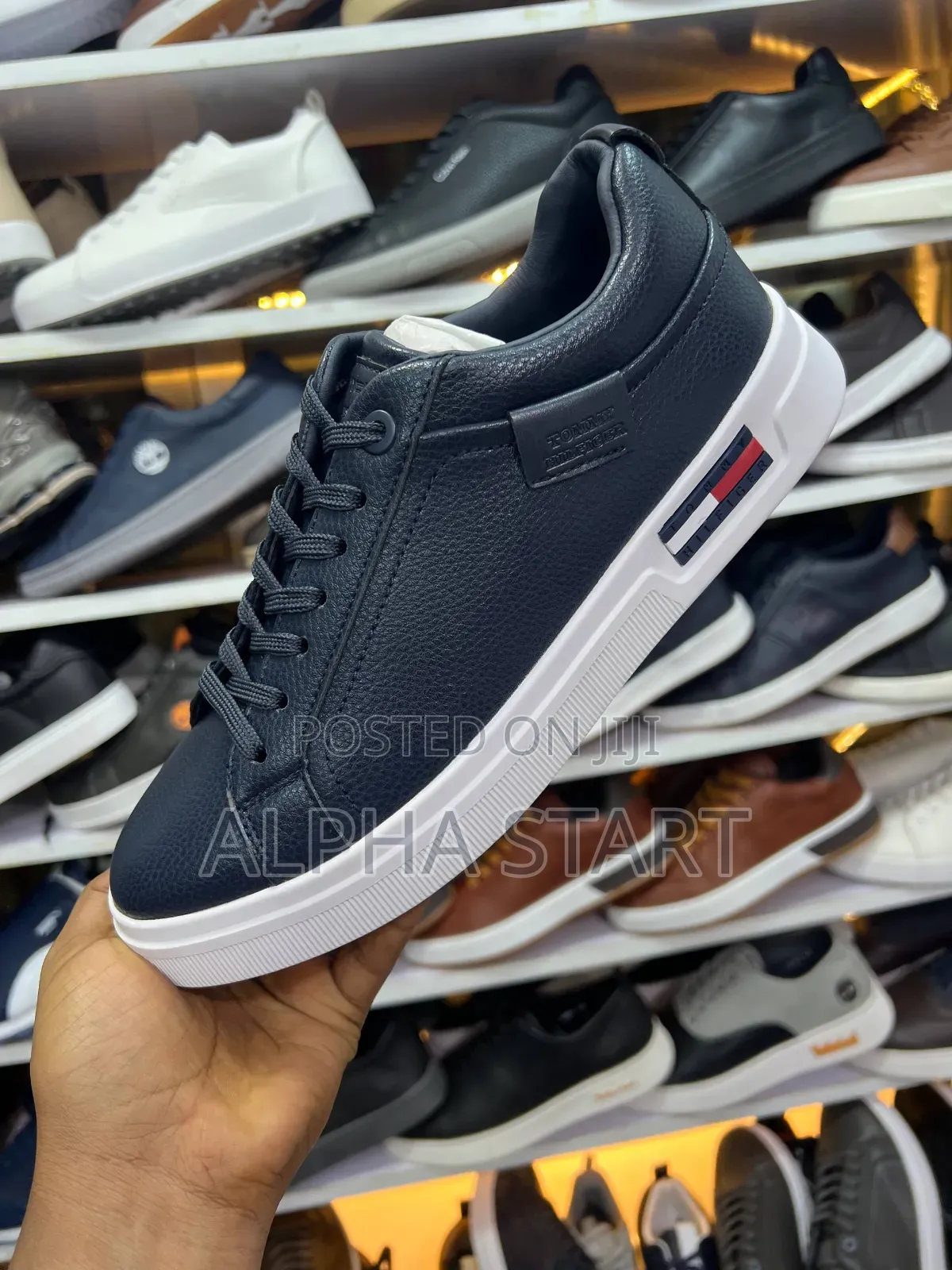 Tommy Hilfiger From USA High Master Quality Flat Lather Shoes for Man'