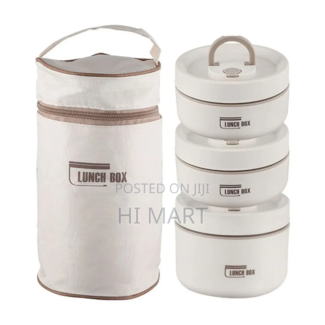 3pcs Portable Insulated Lunch Box