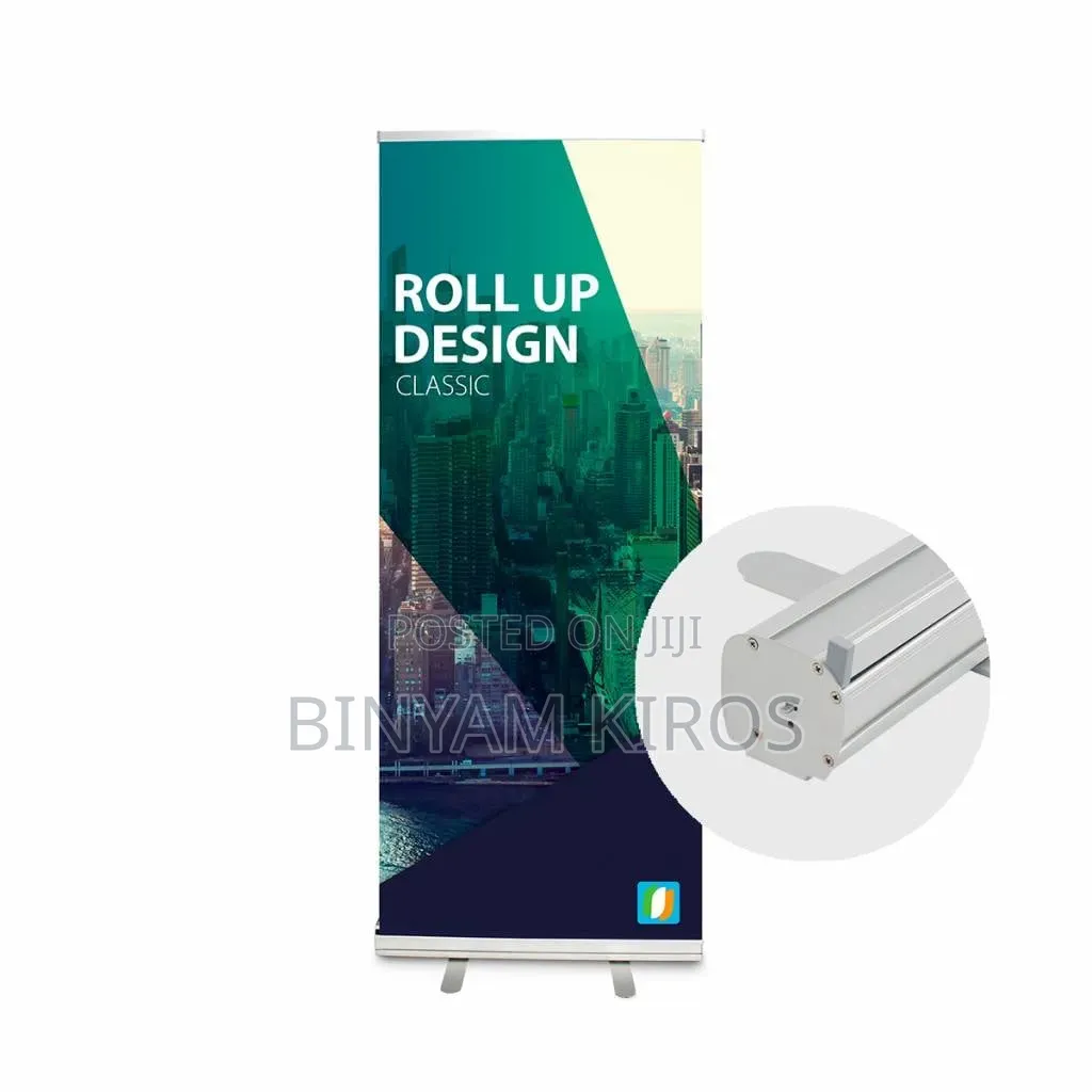 Roll Up Banner With Free a Design