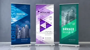 Roll Up Banner With Free a Design