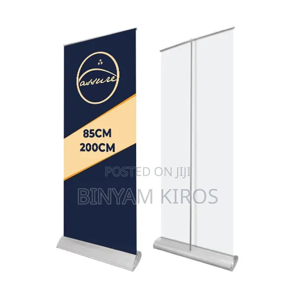 Roll Up Banner With Free a Design