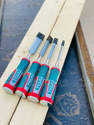 4-Piece TOTAL Brand Wood Chisel Set,