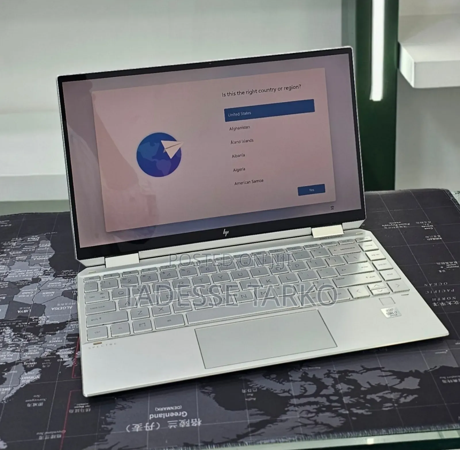 New Laptop HP Spectre 8GB Intel Core i7 SSD 512GB