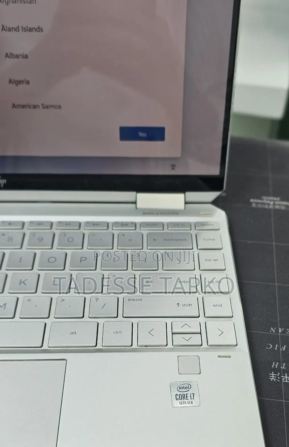 New Laptop HP Spectre 8GB Intel Core i7 SSD 512GB