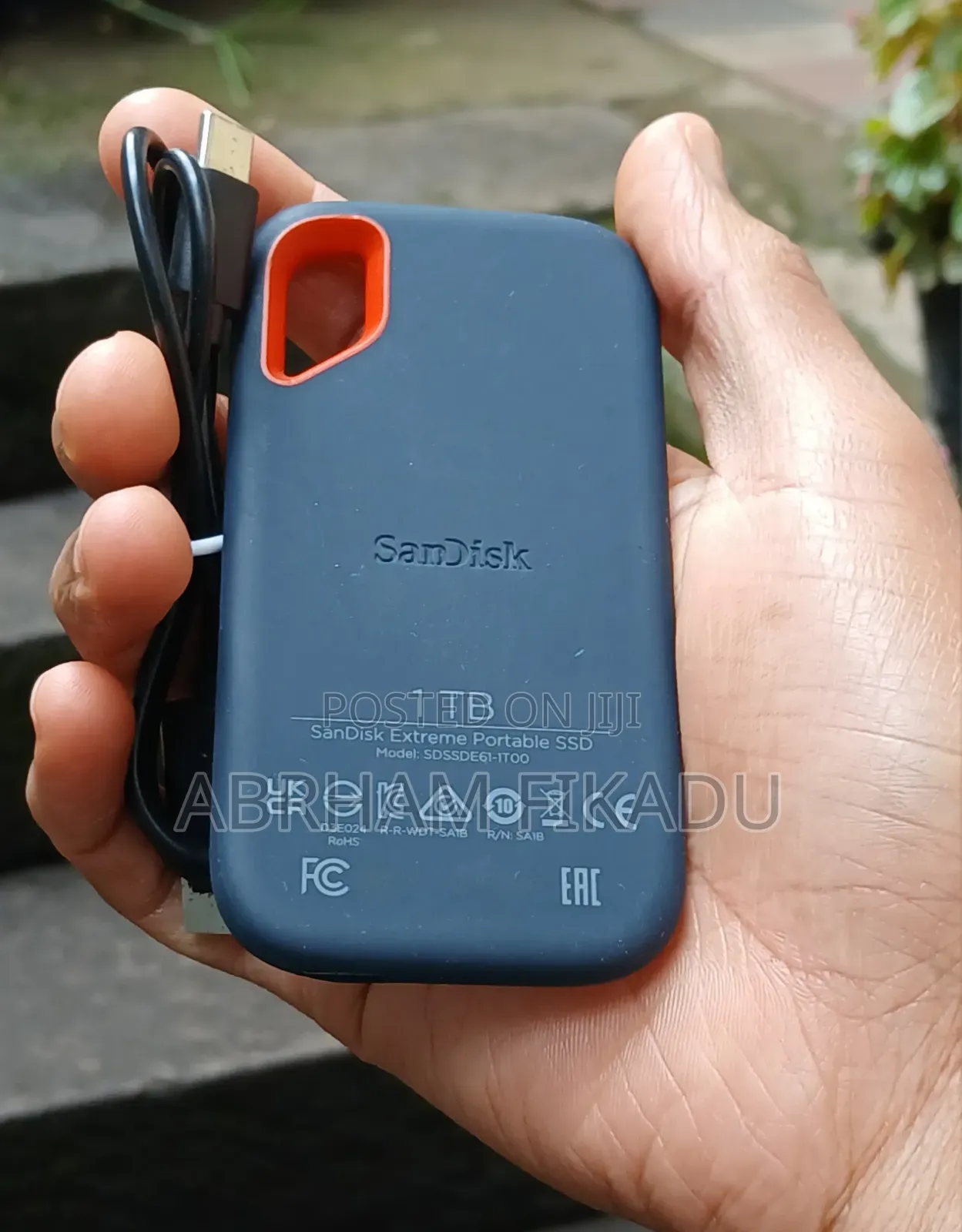 Sandisk 1TB Portable SSD 1050m/S