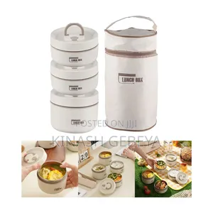 3pcs Portable Insulated Lunch Box