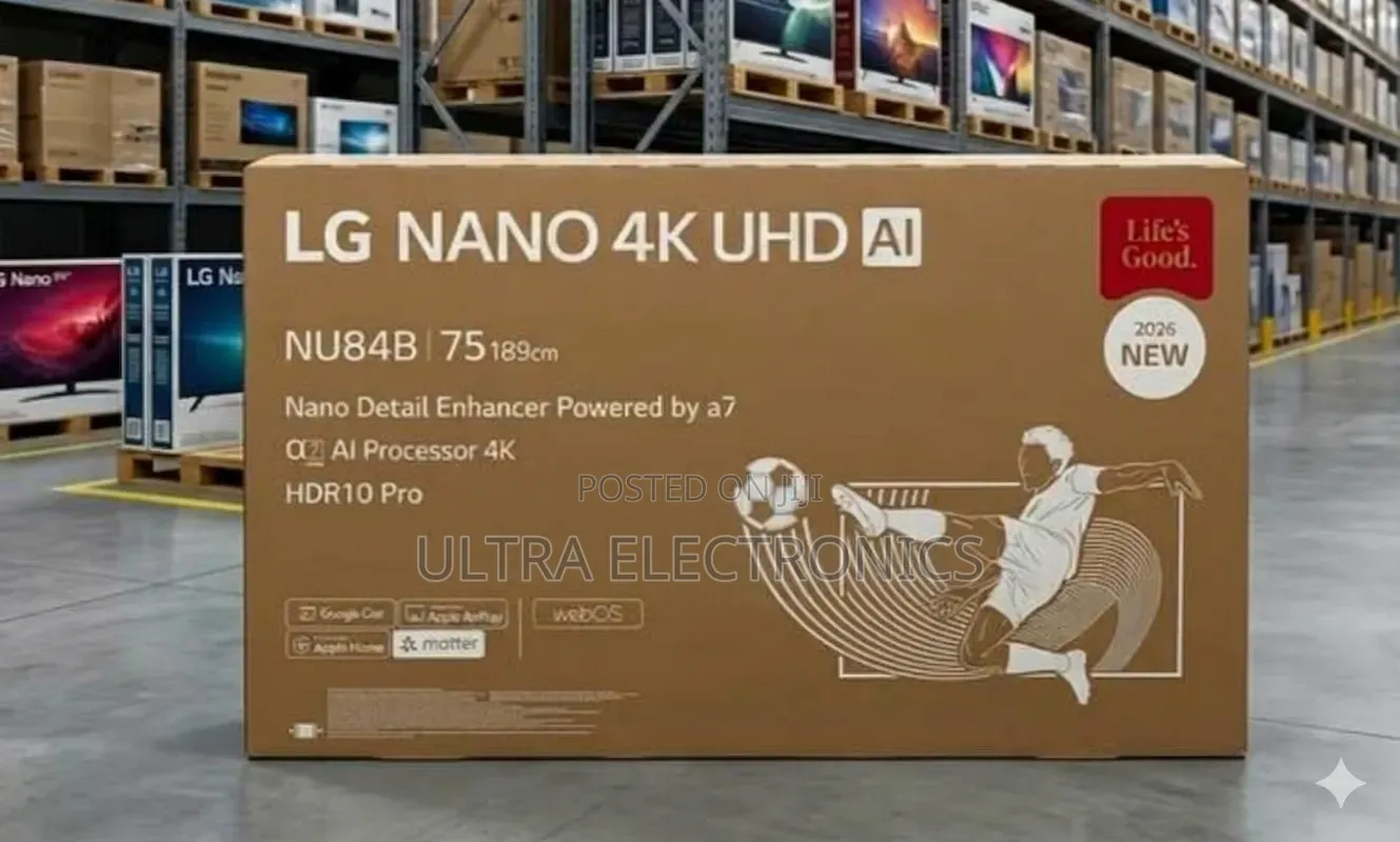 LG 75 Inch Smart TV – Big Screen Entertainment