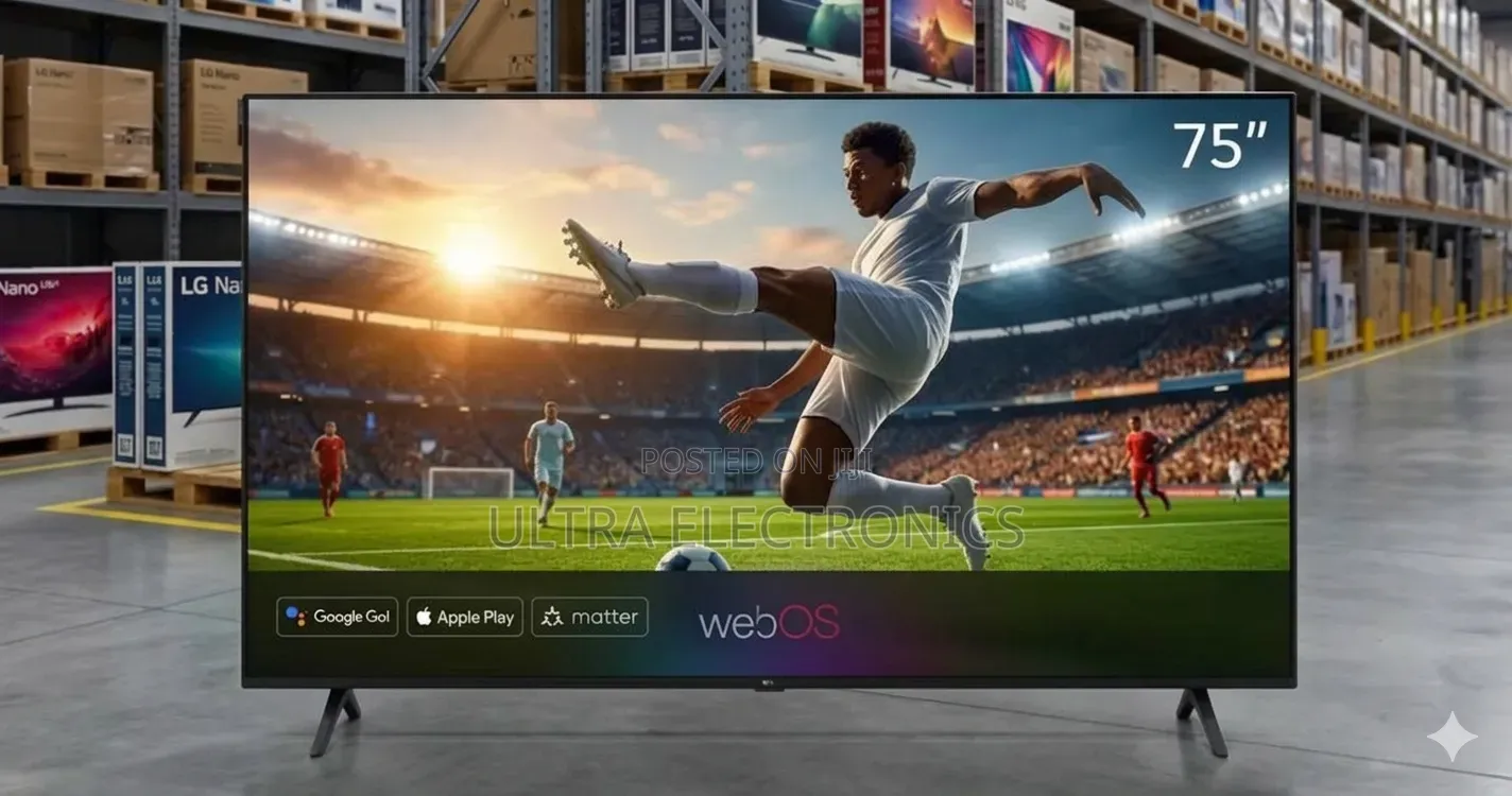 LG 75 Inch Smart TV – Big Screen Entertainment