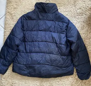 Navy Blue Puffer Jacket