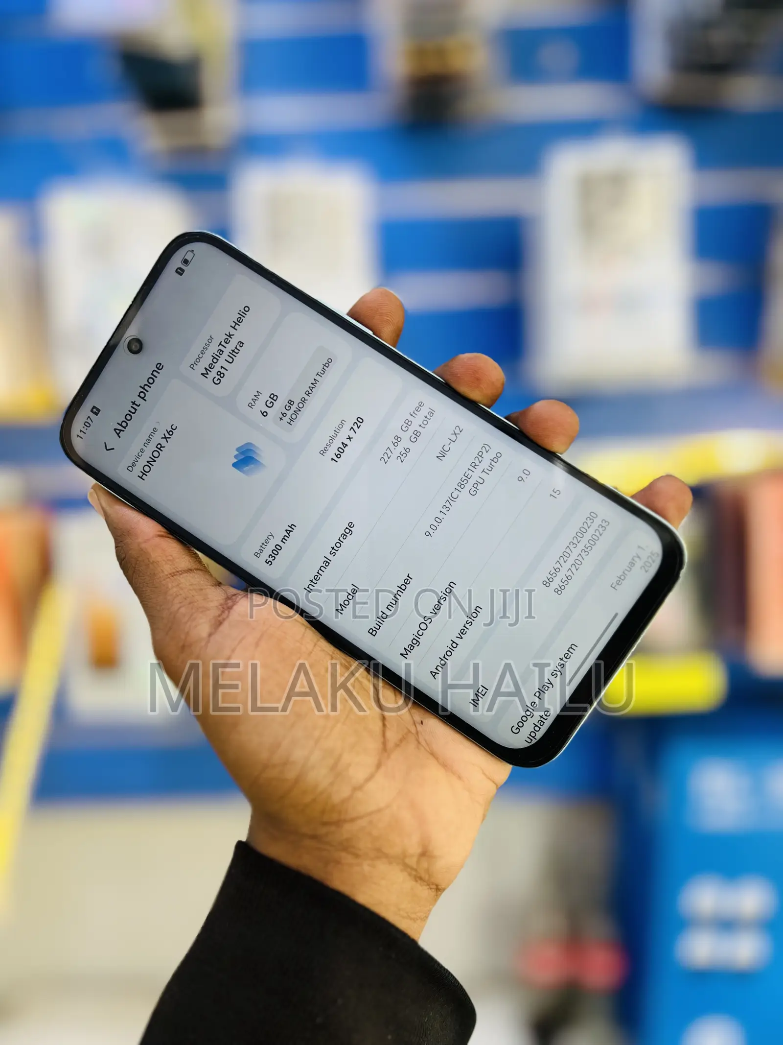 New Honor X6C 256 GB Blue
