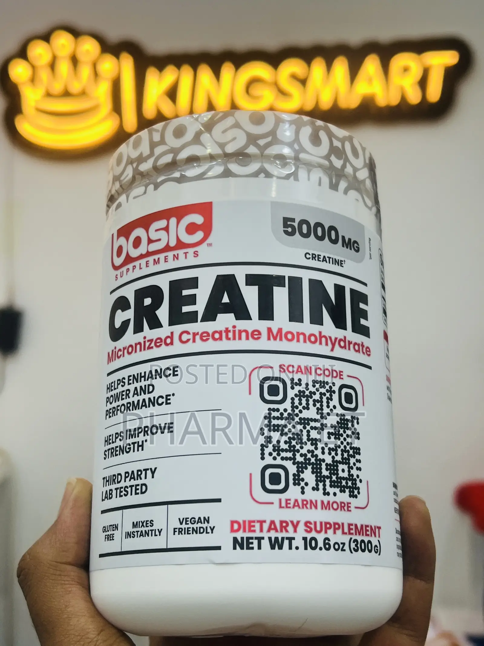 Basic Creatine: Only Pure Strength