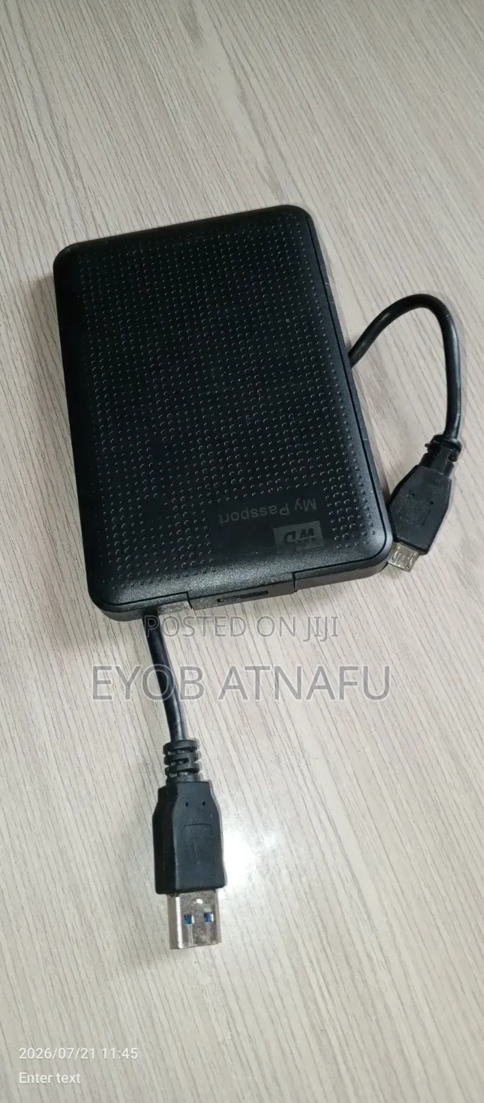 Hard Disk Used