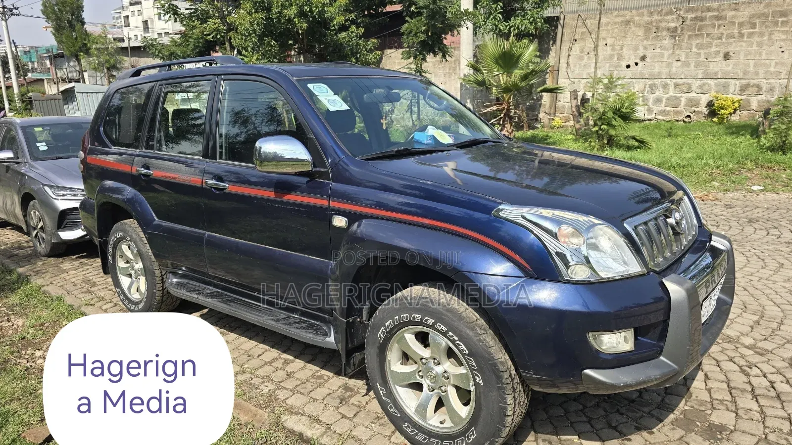 Toyota Land Cruiser 2007 Blue