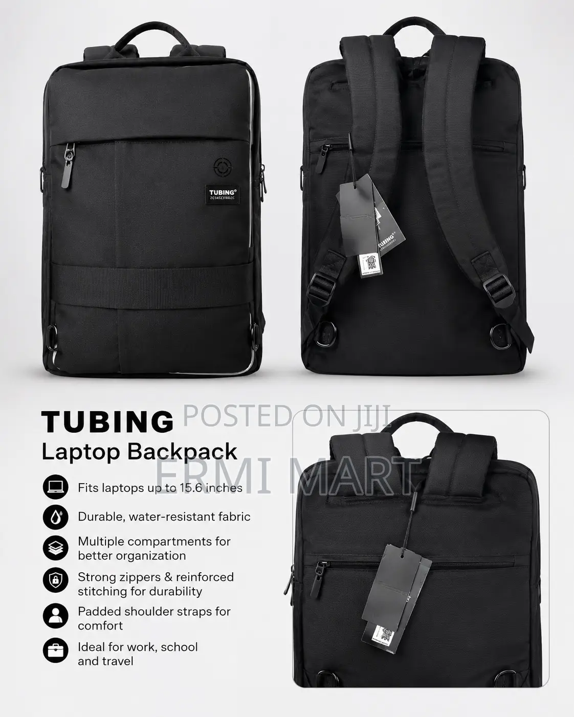 Tubing Laptop Bag