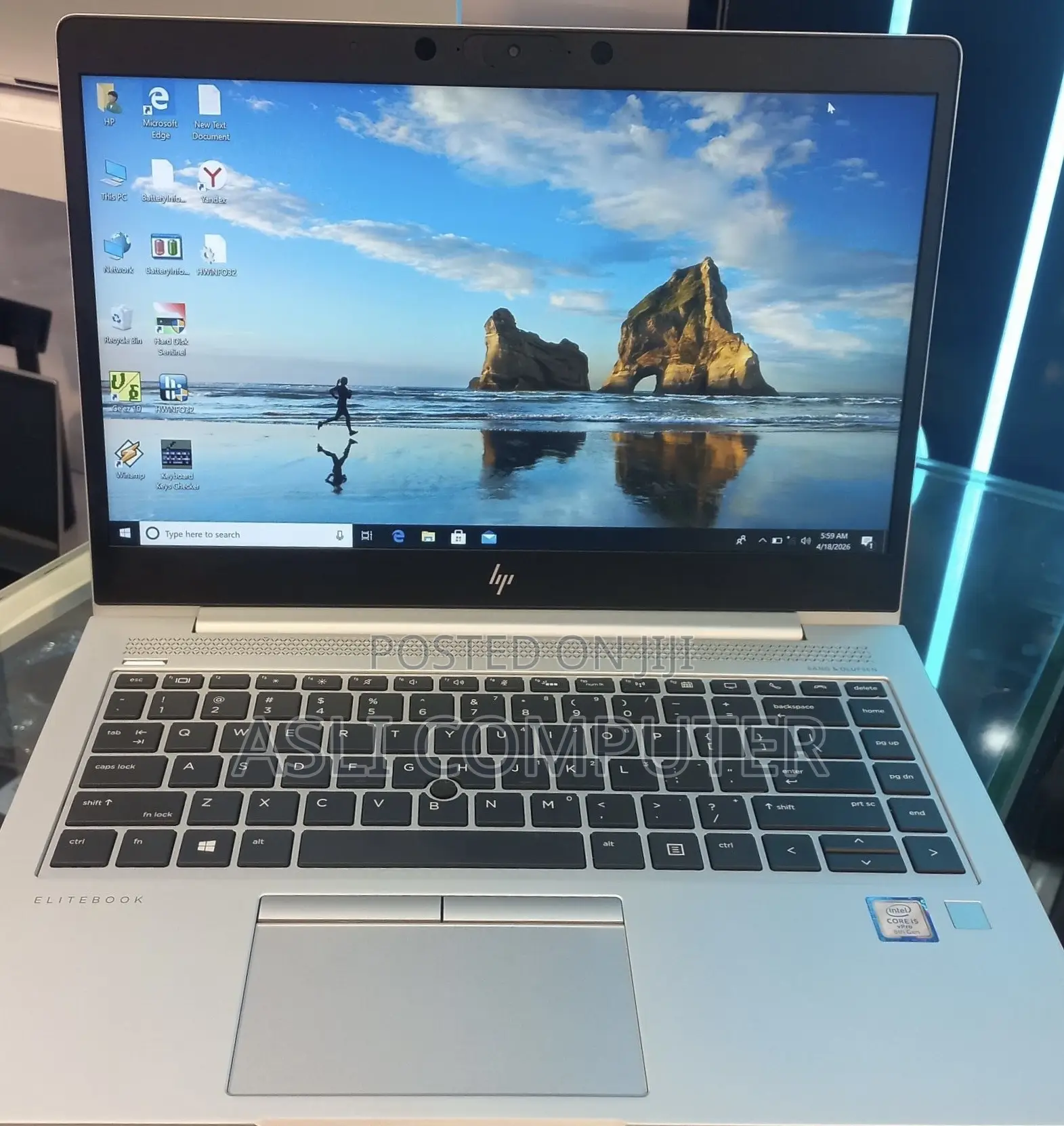 New Laptop HP EliteBook 840 G5 8GB Intel Core i5 SSD 512GB